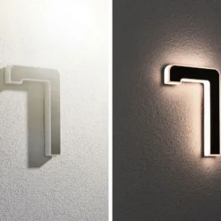 Paulmann número de casa LED solar 7