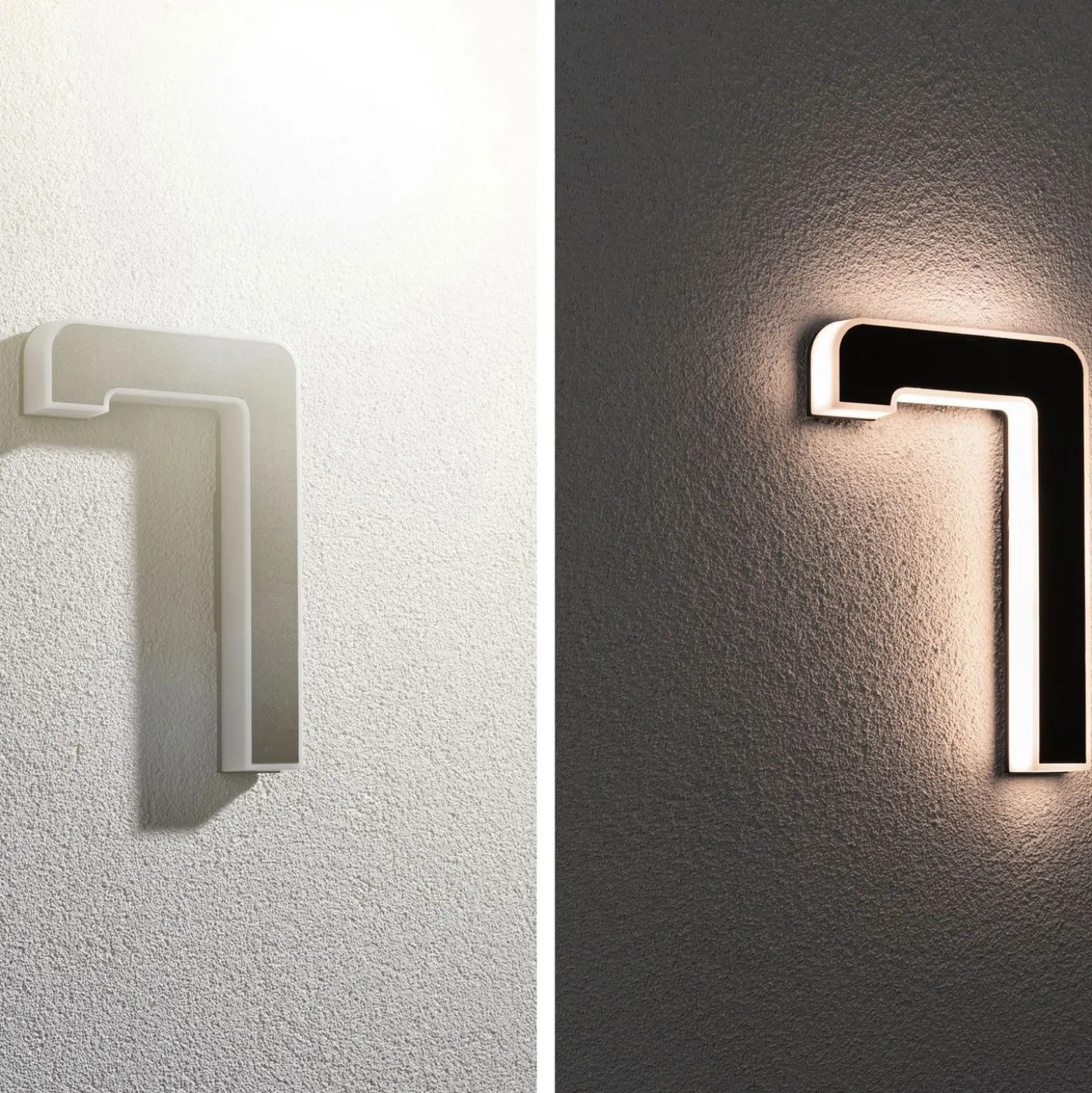 Paulmann número de casa LED solar 7