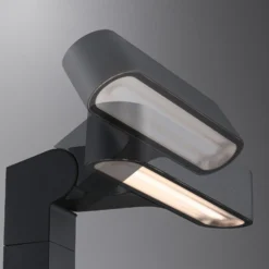 Paulmann Plug & Shine, bolardo luminoso LED Ito, horizontal, IP65