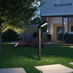 Paulmann Plug & Shine, bolardo luminoso LED Ito, horizontal, IP65
