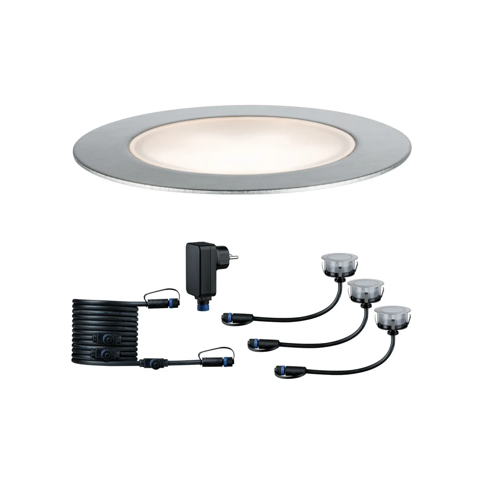 Paulmann Plug & Shine Floor Eco basic juego de 3 3000K