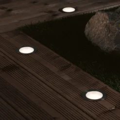 Paulmann Plug & Shine Foco empotrable de suelo 3 RGBW ZigBee