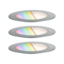 Paulmann Plug & Shine Foco empotrable de suelo 3 RGBW ZigBee