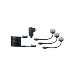 Paulmann Plug & Shine Foco empotrable de suelo 3 RGBW ZigBee