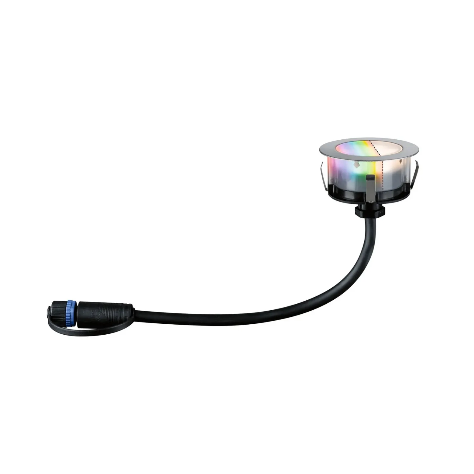 Paulmann Plug & Shine Foco empotrable de suelo 3 RGBW ZigBee