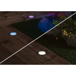 Paulmann Plug & Shine Foco LED empotrable de suelo Floor RGBW ZigBee