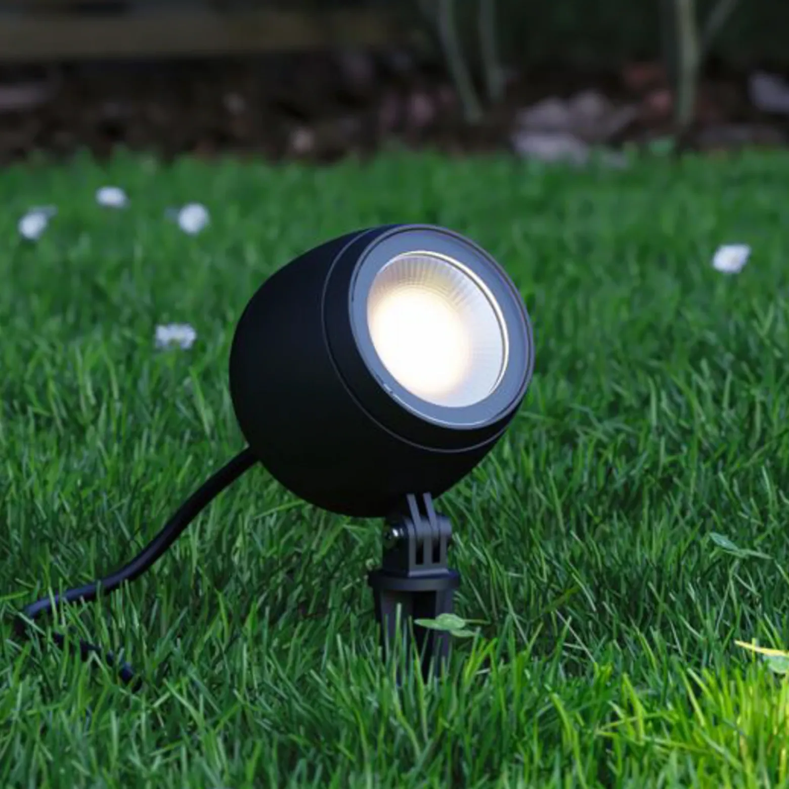 Paulmann Plug & Shine foco LED Kikolo, 3.000 K, 20°, aluminio