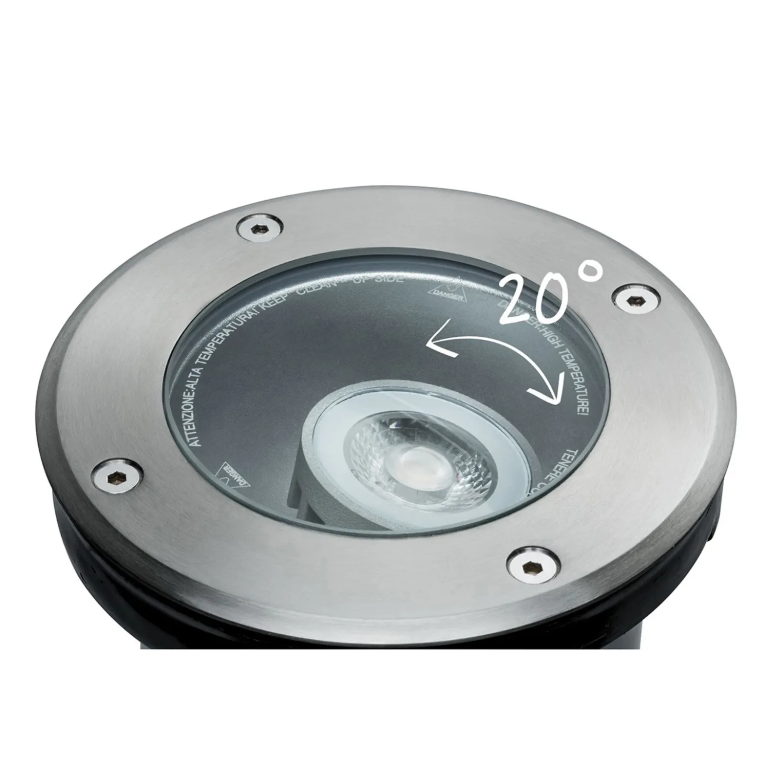 Paulmann Plug & Shine Lámpara empotrable 14cm 3.000K 38°