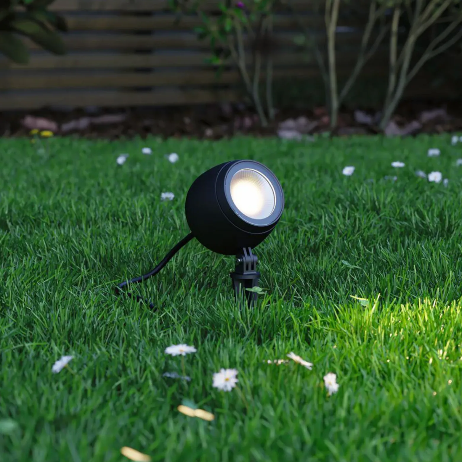 Paulmann Smart LED-Erdspießspot Kikolo, RGBW, antracita IP65
