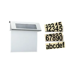 Paulmann Solar aplique con número de casa LED IP44