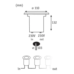 Paulmann Special Line foco empotrado LED Ø11cm