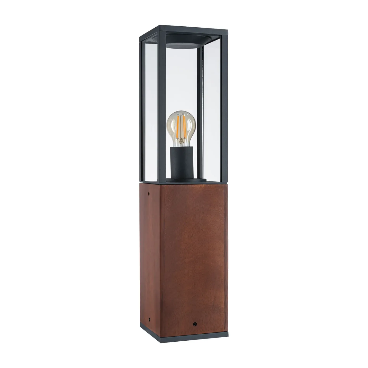 Paulmann Timba baliza de madera, altura 60 cm