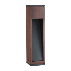 Paulmann Trabia Baliza LED madera, altura 40 cm