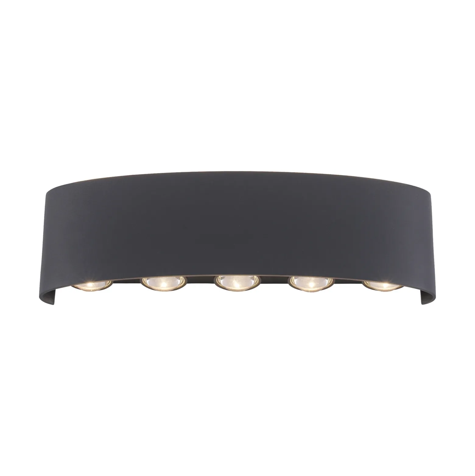 Paul Neuhaus aplique LED para exterior Carlo, 27 cm, negro