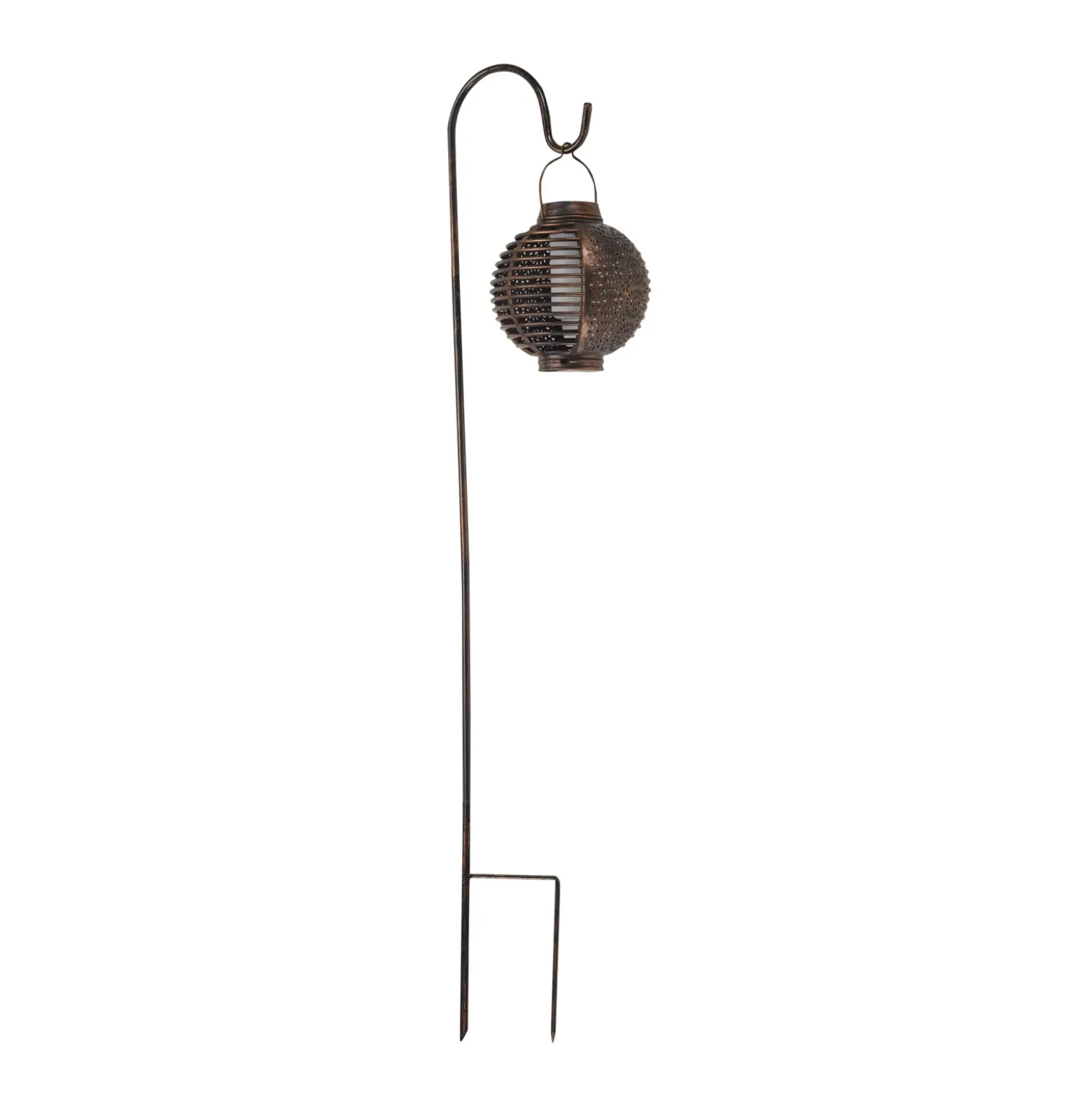 Piqueta solar LED Forli, efecto llama, juego de 2 unidades, 93 cm, IP44