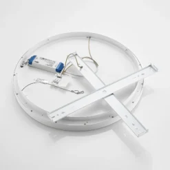 Plafón LED Arcchio Vivy, Ø 58 cm, blanca, metal