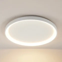 Plafón LED Arcchio Vivy, Ø 58 cm, blanca, metal