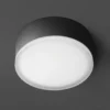 Plafón LED 1421 para exterior, grafito Ø 20,5cm