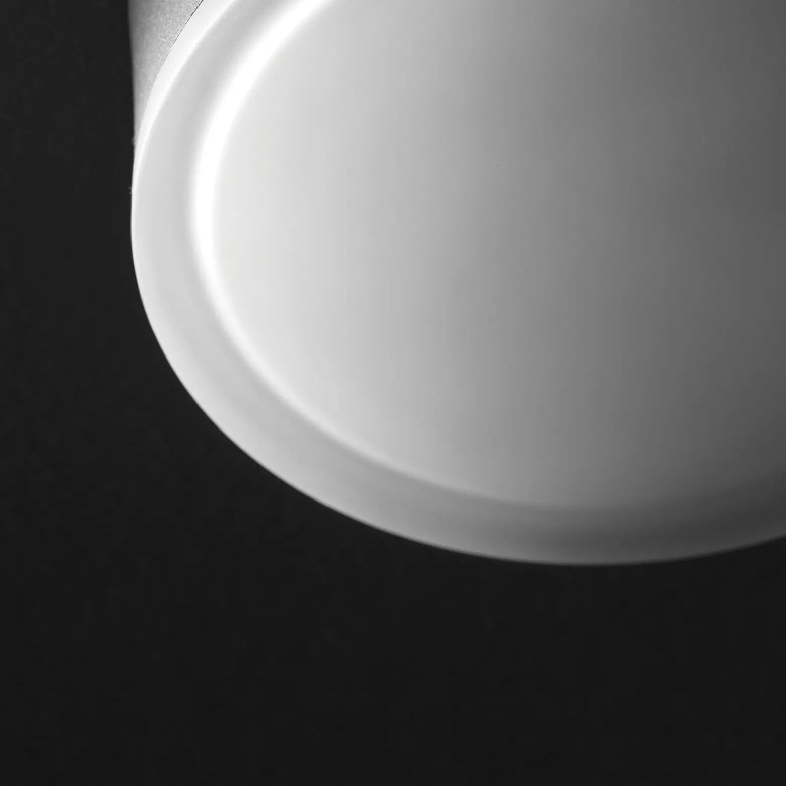 Plafón LED 1421 para exterior, grafito Ø 20,5cm