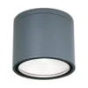 Plafón LED Sputnik IP65 Ø 14,5 cm antracita