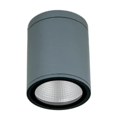 Plafón LED Sputnik IP65 Ø 9 cm antracita