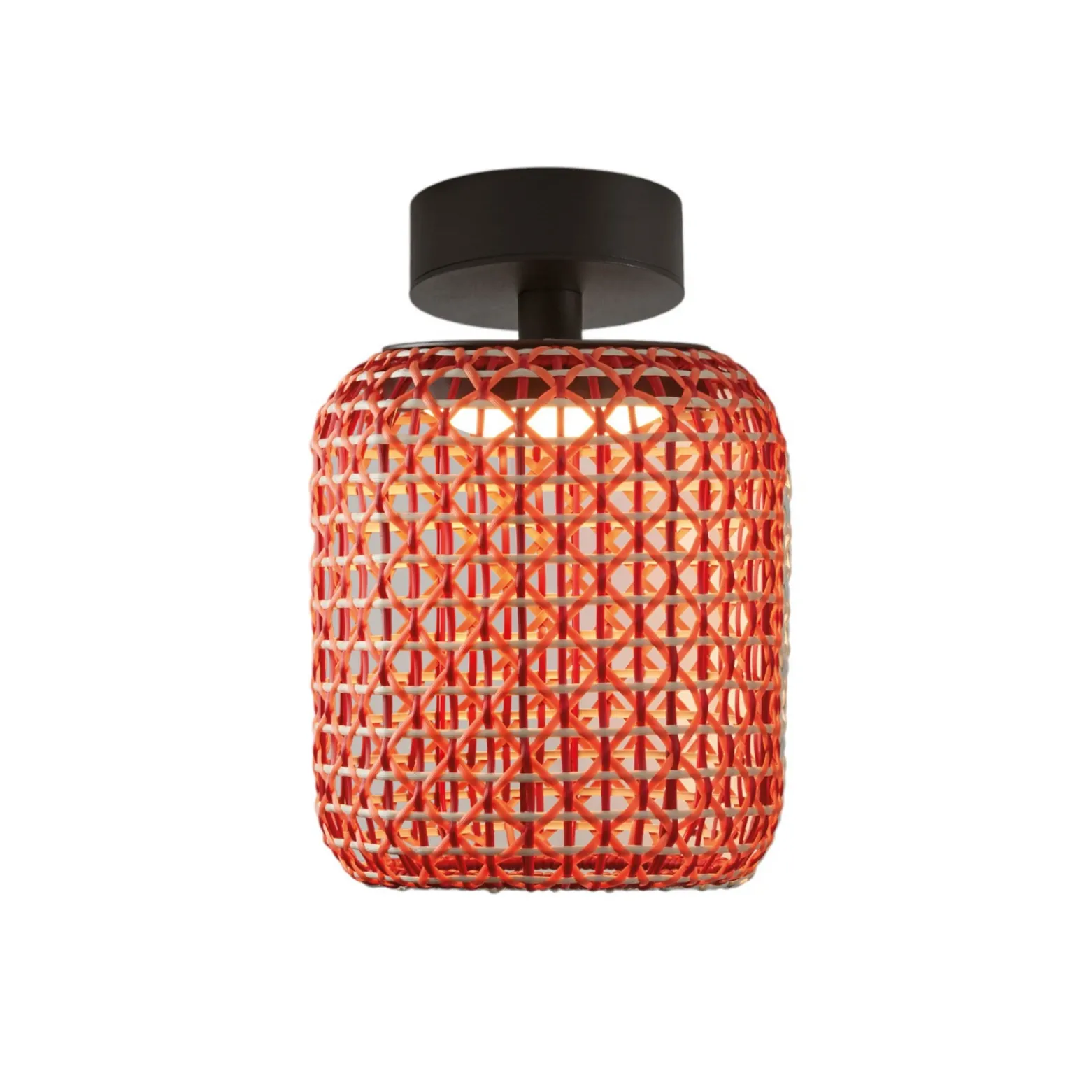 Plafón para exterior Bover Nans PF/21 LED, rojo