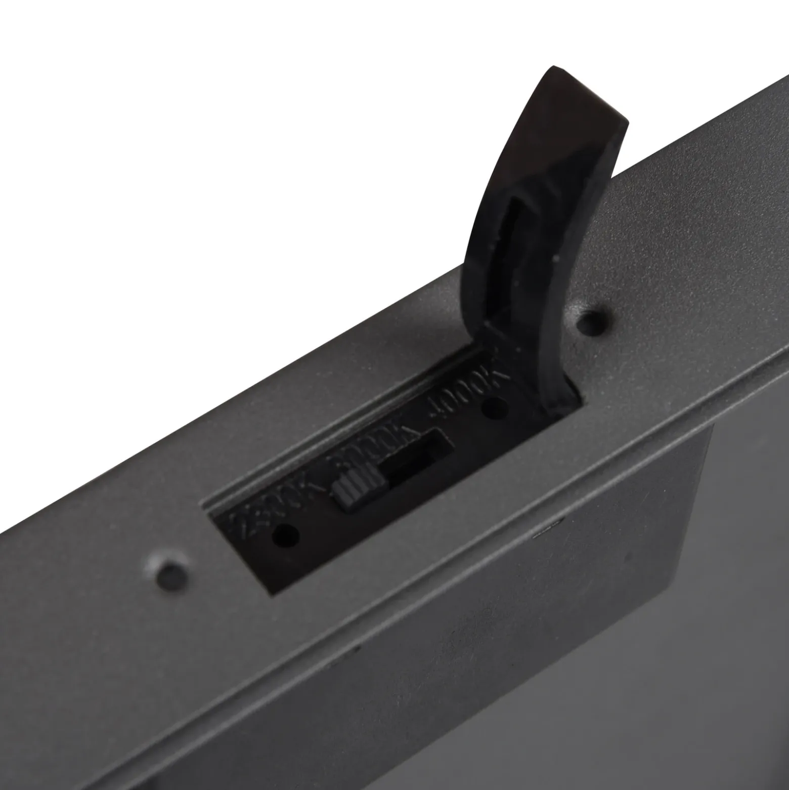 Plafón para exterior LED Witham IP54, CCT, antracita