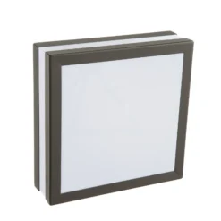 Plafón para exterior Matteo, 2 x E27, IP44, antracita