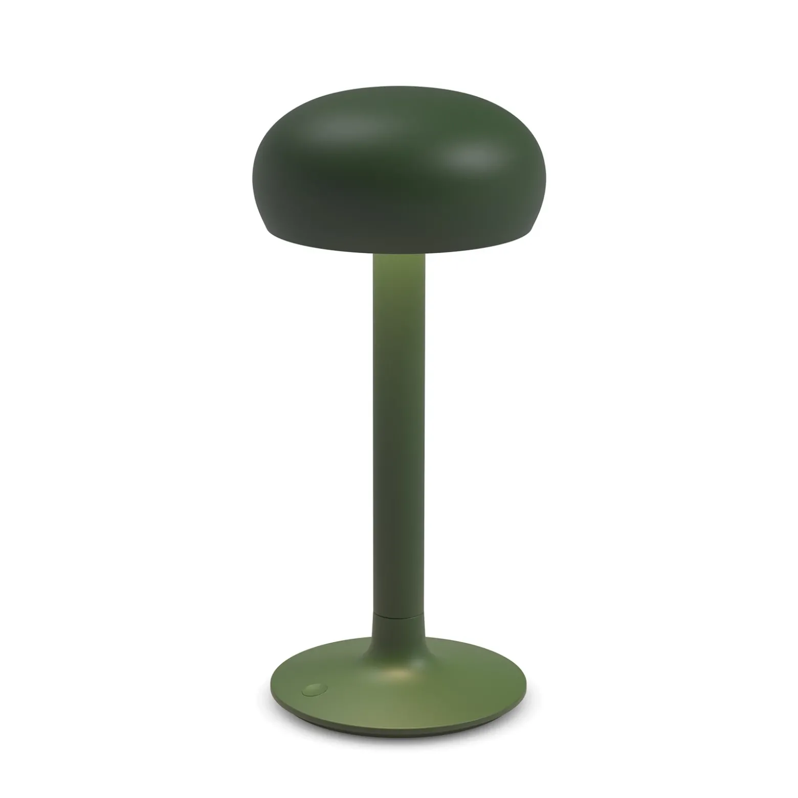 PLEASE WAIT to be SEATED Lámpara de mesa recargable Emendo, verde, IP44
