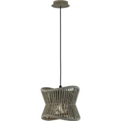 Polinesia lámpara colgante exterior Ø 30 cm