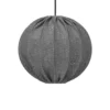 PR Home Alva lámpara colgante exterior gris Ø40 cm