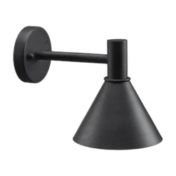 PR Home aplique para exterior Minitripp, negro, IP44, metal
