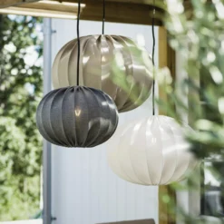 PR Home Hilma colgante exterior, blanca Ø 40 cm