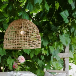 PR Home lámpara colgante exterior Cebu, Ø 46 cm, cable 2,5m, IP44
