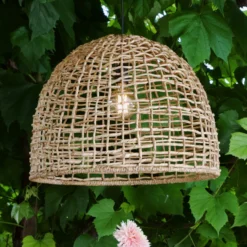 PR Home lámpara colgante exterior Cebu, Ø 46 cm, cable 2,5m, IP44