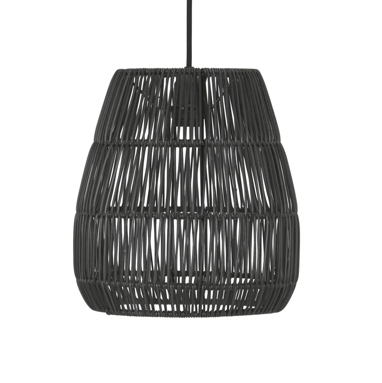 PR Home Saigon lámpara colgante exterior negro Ø28cm cable 2.5m