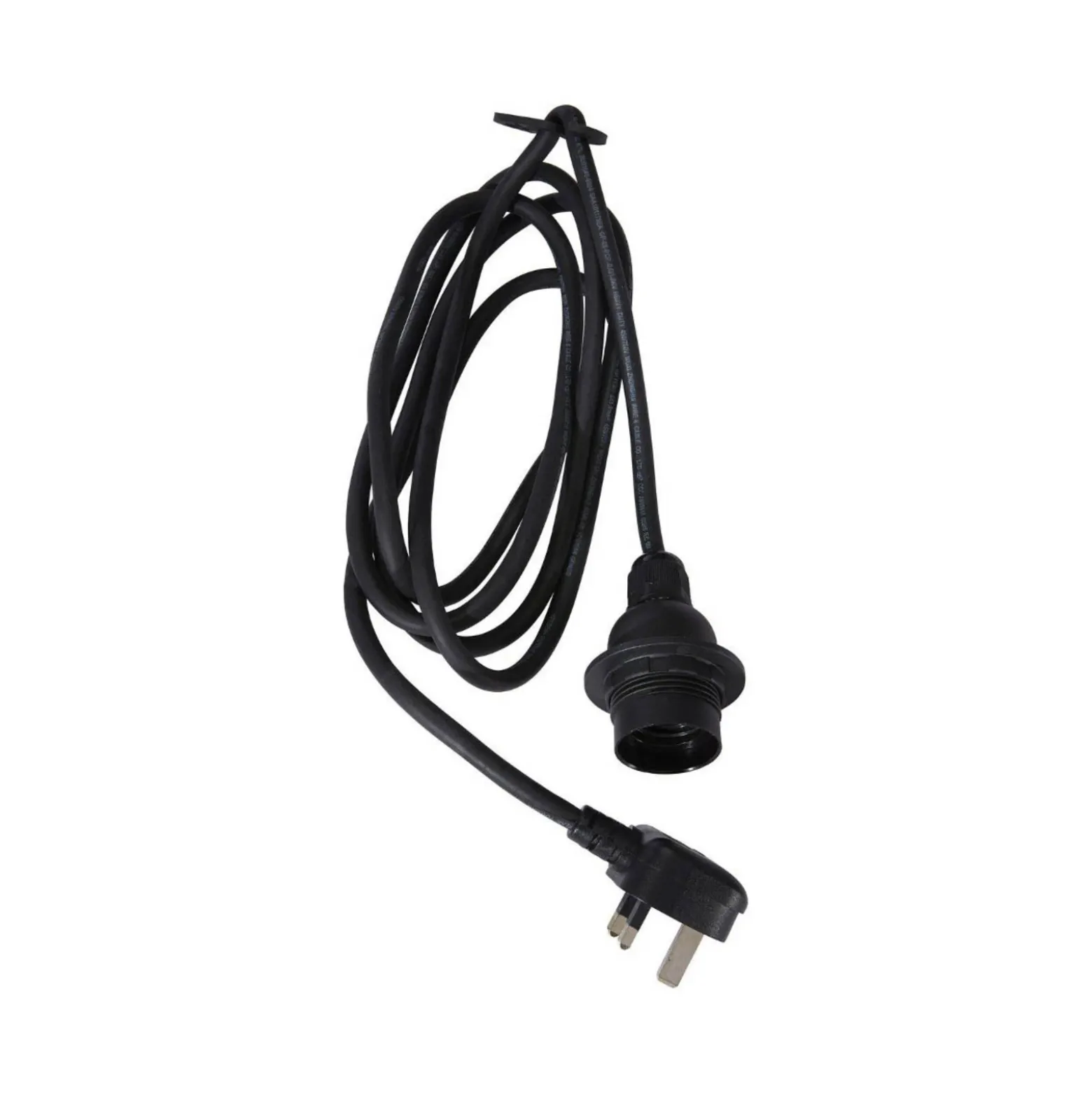 PR Home Saigon lámpara colgante exterior negro Ø28cm cable 2.5m