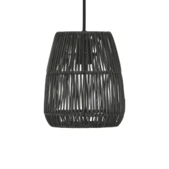 PR Home Saigon lámpara colgante exterior negro Ø18cm cable 2.5m