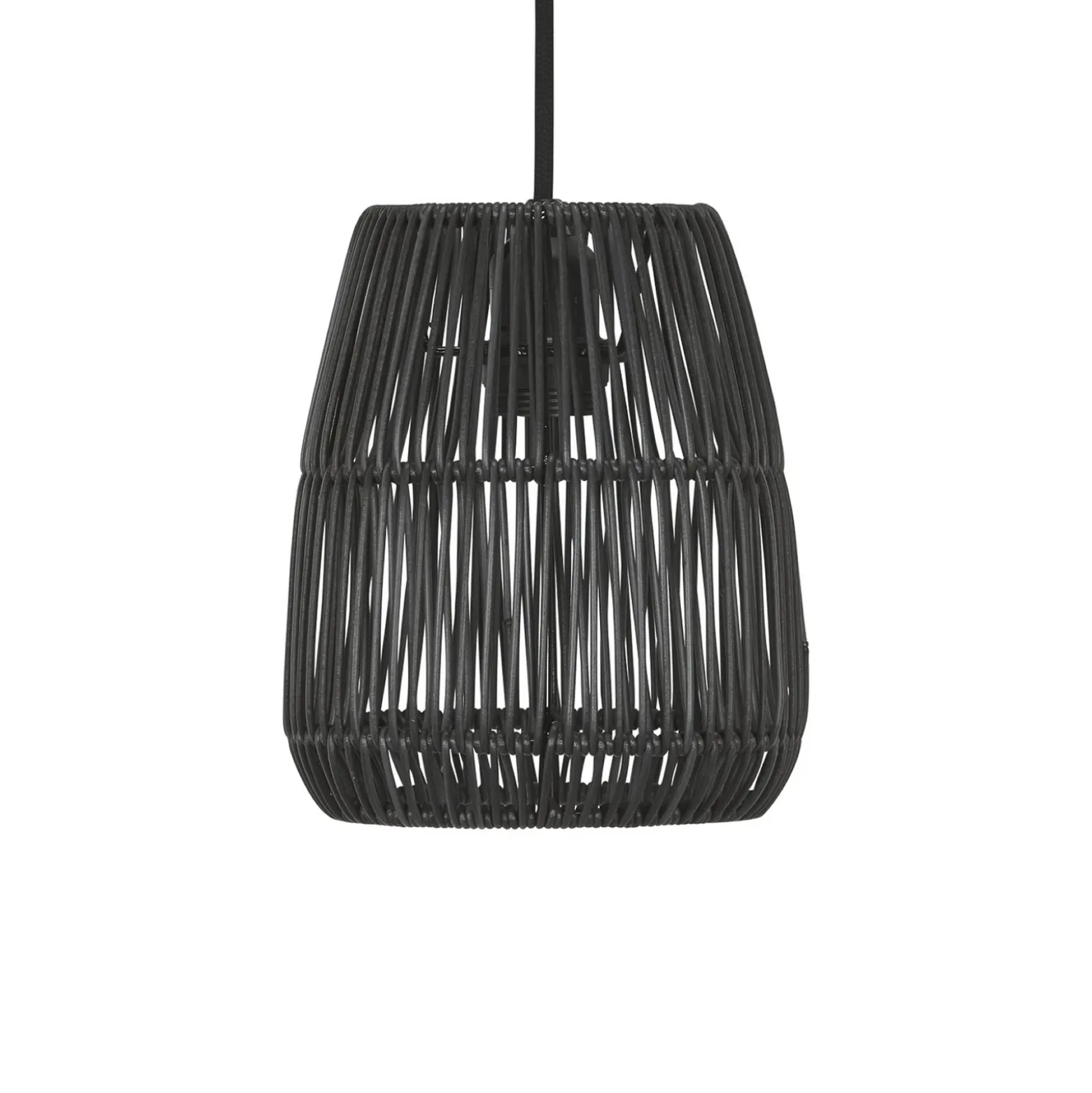PR Home Saigon lámpara colgante exterior negro Ø18cm cable 2.5m