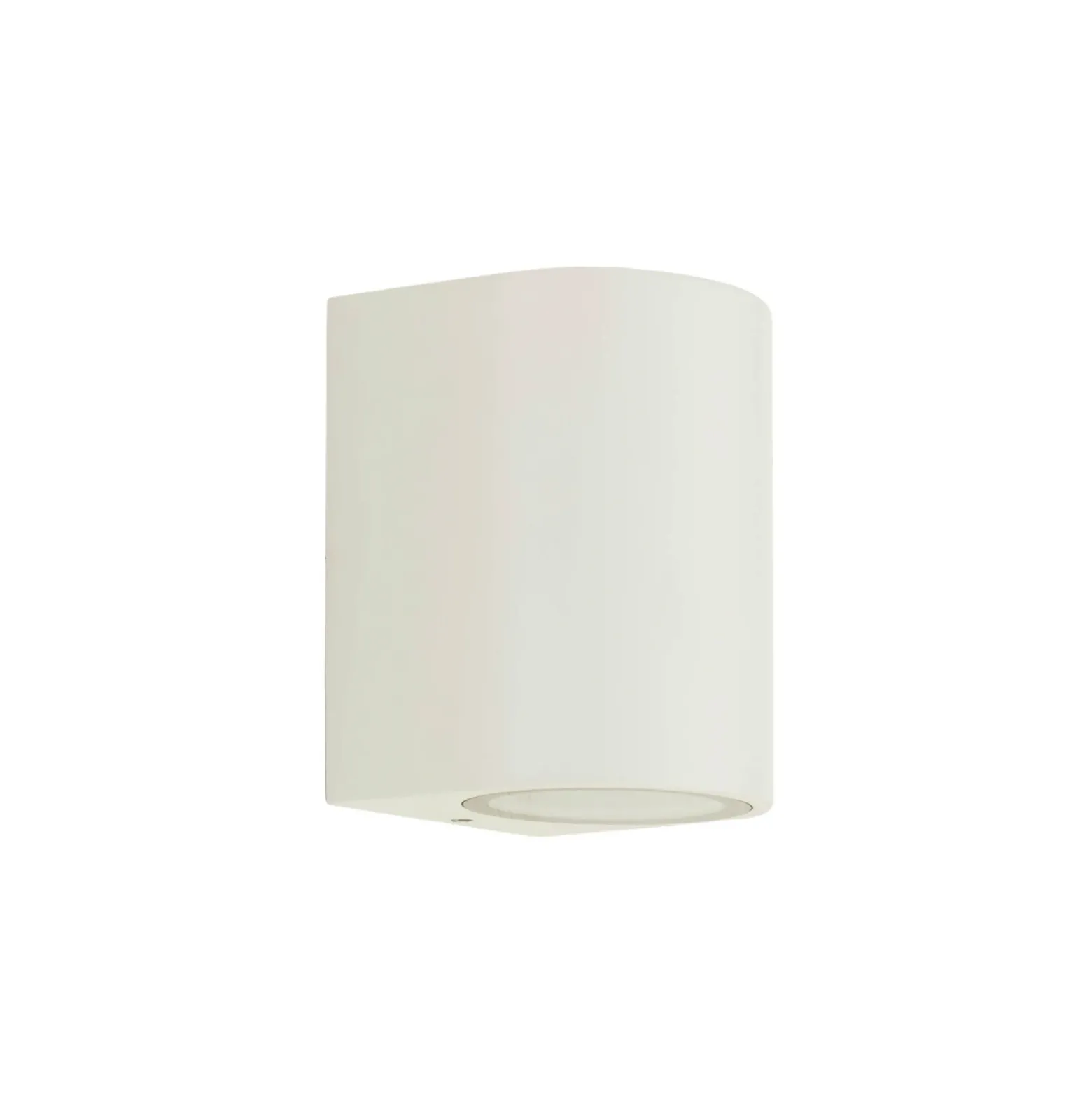 Prios aplique de exterior Tetje, blanco, redondo, 10 cm