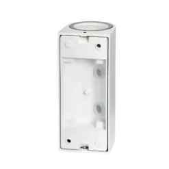 Prios aplique de exterior Tetje, blanco, redondo, 16 cm