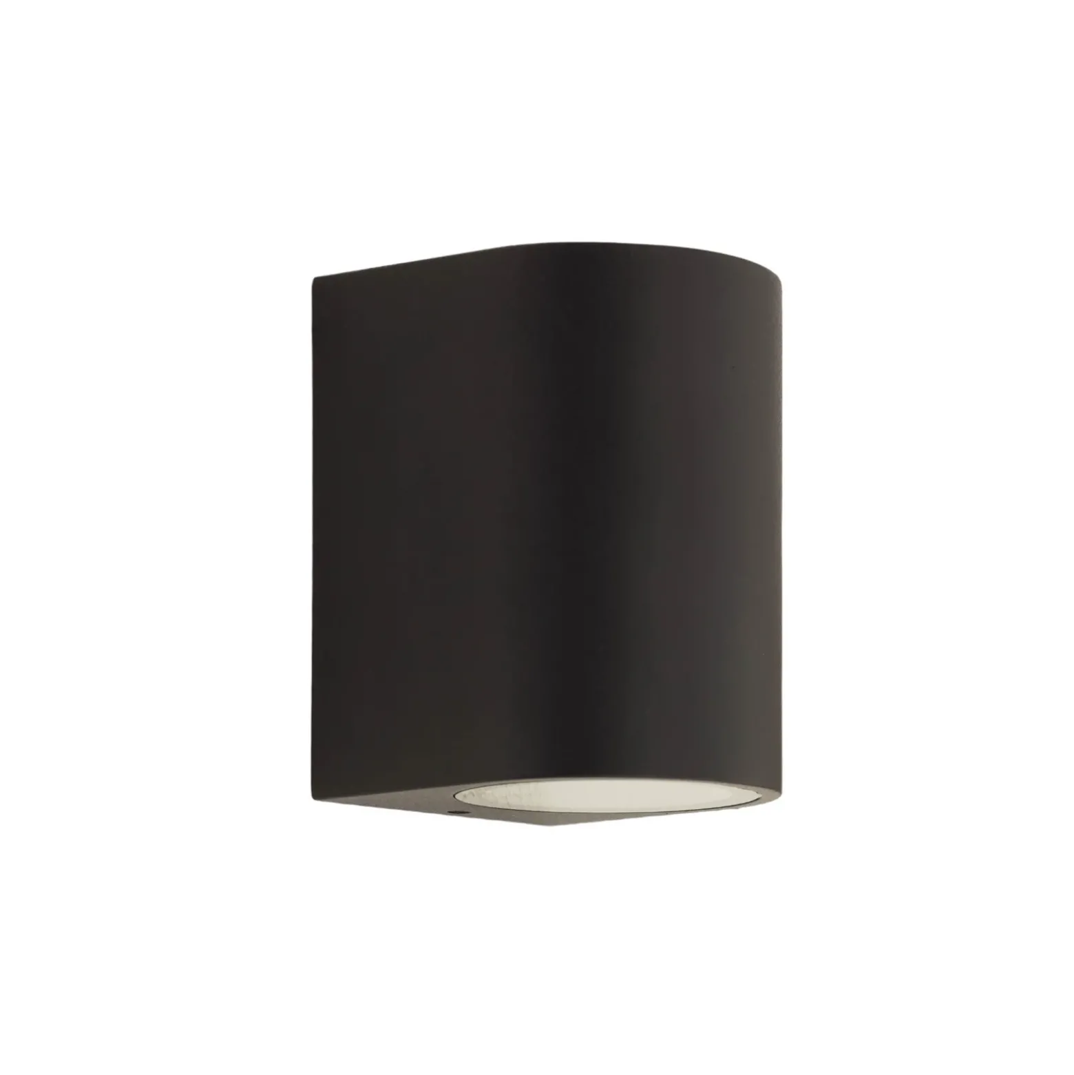 Prios aplique de exterior Tetje, negro, redondo, 10 cm