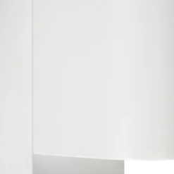 Prios aplique de exterior Tetje, blanco, redondo, sensor, set de 2