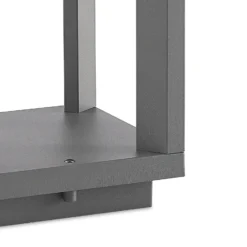 Prios, bolardo luminoso LED, 60 cm, antracita, metal, IP54