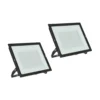 Prios foco exterior LED Maikel, 200 W, metal, juego de 2