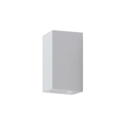 Prios Irfan aplique de exterior angular blanco 15,5 cm