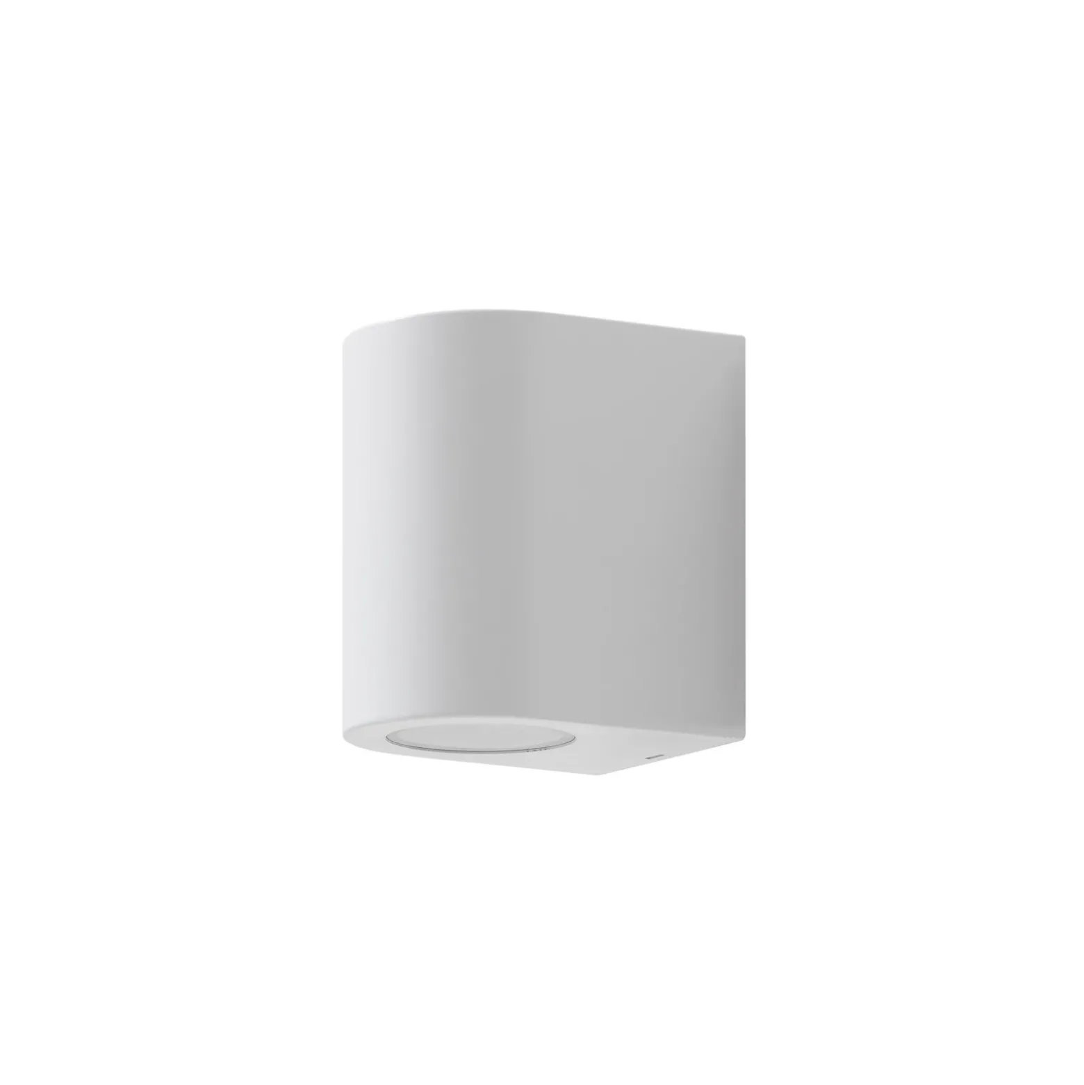 Prios Irfan aplique de exterior redondo blanco 10 cm