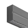 Prios Itarion Aplique para exterior LED, pantalla transparente