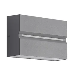 Prios Itarion Aplique para exterior LED, pantalla transparente