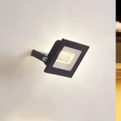 Prios Maikel Foco exterior LED, 20 W, 1500 lm, metal